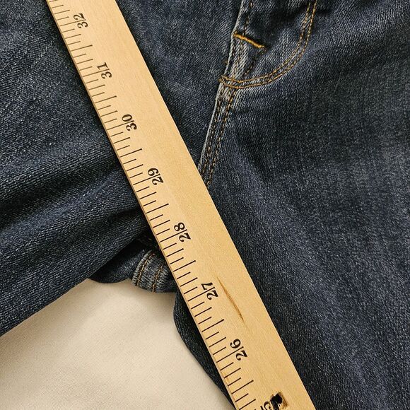 Good American Jeans 31 Blue Good Legs High Rise Skinny Denim Stretch Distressed - Picture 10 of 10